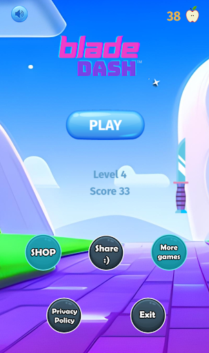 Android application Knife Hit Game - Blade Dash screenshort