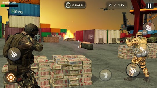 American Modern War Pro Game MOD APK (UNLIMITED GOLD/WEAPON) 5