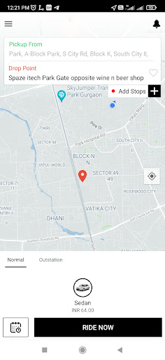 Ub Taxi Screen 3