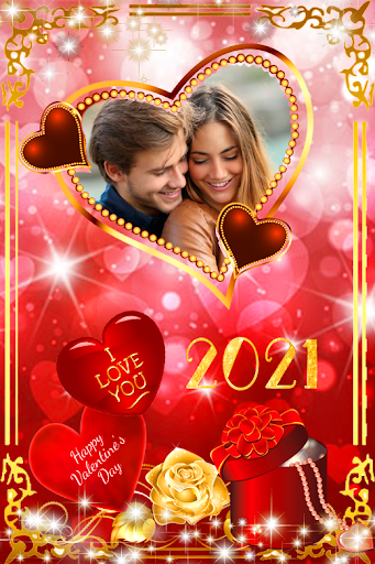 Android application Valentine's Day Photo Frames 2 screenshort
