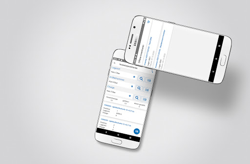 Android application INTEGRA mobil Logistik screenshort