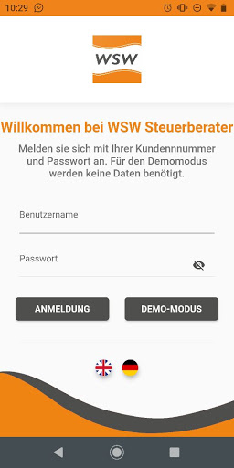 Android application WSW Steuerberater screenshort