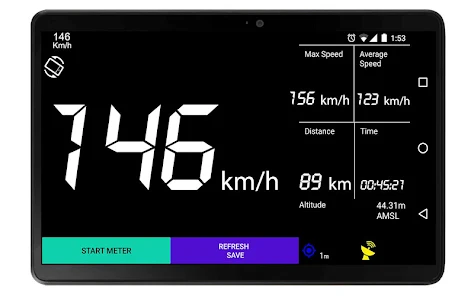 Android: Simple App bringt analogen + digitalen Tacho,  Geschwindigkeitswarner, Distanzmesser und mehr - GWB