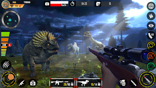 Real Dino Hunting Gun Games 16