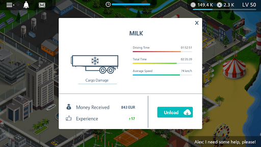 Télécharger Virtual Truck Manager - Tycoon trucking company APK MOD (Astuce) 5
