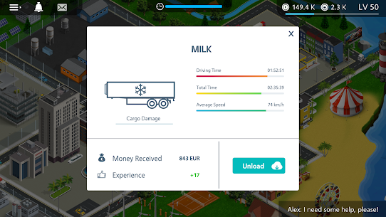 Virtual Truck Manager Tycoon trucking company v1.0.45.3.5 Mod Apk (Unlimited Money) Free For Android 5