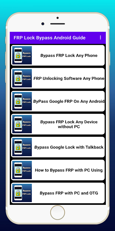 FRP Lock Bypass Android Guide - 2.0 - (Android)