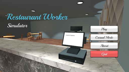 Android application Restaurant Worker Simulator screenshort