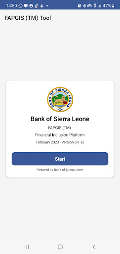 Android application BSL Financial Inclusion screenshort