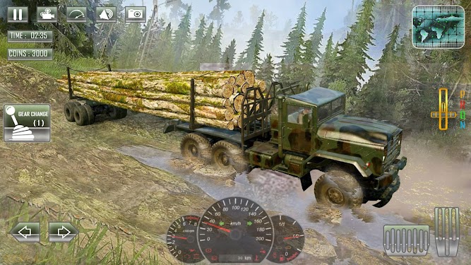 #2. Army Russian Truck Driving (Android) By: Catacheeno Games