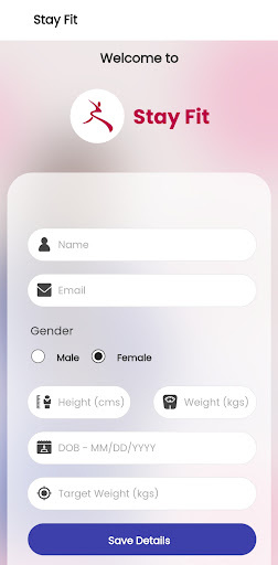 Stay Fit Screen 3