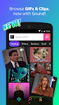 screenshot of GIPHY: GIFs, Stickers & Clips