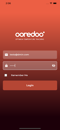 Android application Temperature Management screenshort