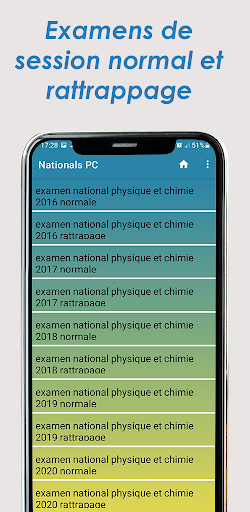 Exams nationaux Bac SM A Biof