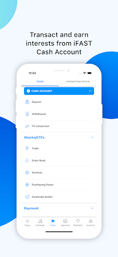 IFAST CAP Screen 2