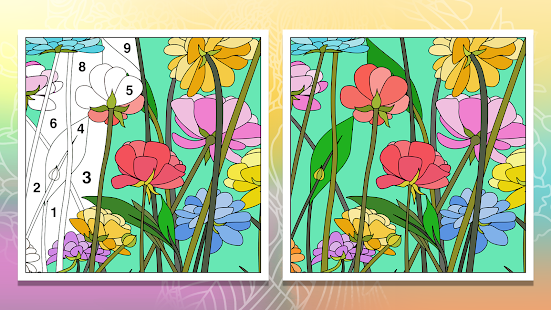 Coloring Book: Color by Number Screenshot