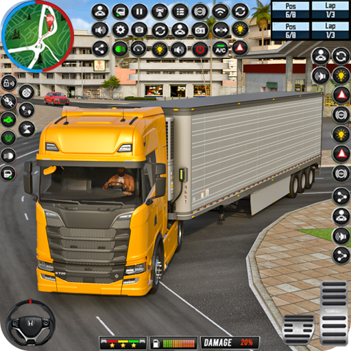 Euro Truck: Truck Driver Games logo