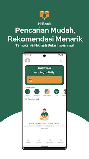 Android application Hi Book screenshort