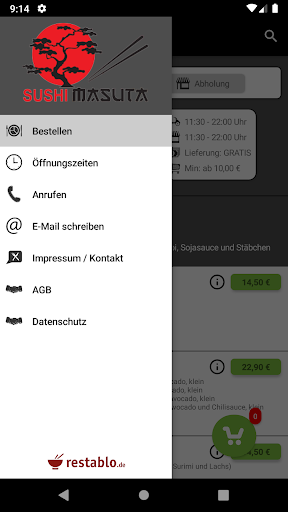 Sushi Masuta Itzehoe Screen 2