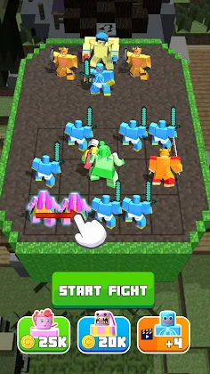Craft Merge Battle Fight - Screenshot 1