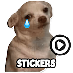 Dog meme sticker WAStickerApps Apk
