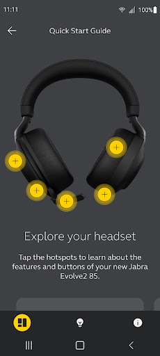 Screenshot of Jabra Sound+