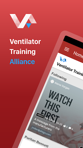 Android application Ventilator Training Alliance screenshort