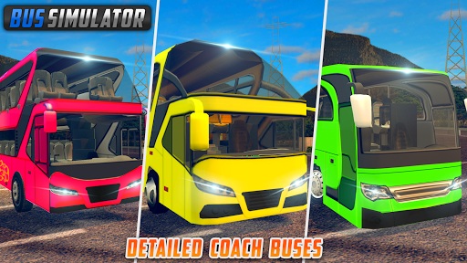 Off-Road Uphill Mountain Tourist Bus Driving Game