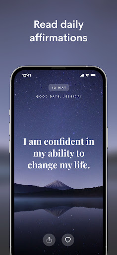 Manifest: Daily Affirmations Screen 2