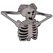 Stickers Meme Esqueleto Anti-otaku WAStickerApps