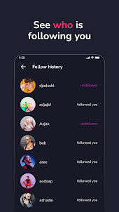 Followers &Profile Tracker