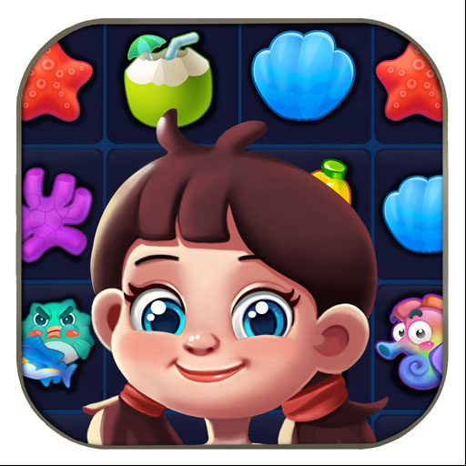 Ocean Crush: Match Puzzle Game Logo