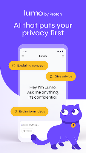 Screenshot of Lumo by Proton