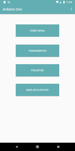 Android application Arduino Uno Portugues screenshort