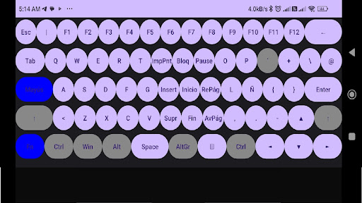 KeyboardBT Screen 3