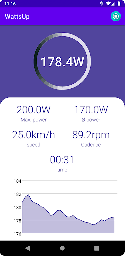 WattsUp Screen 2