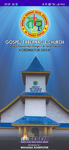 Android application Gereja Kingmi di Tanah Papua screenshort