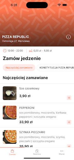 Pizza Republic Screen 2