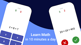 screenshot of Times Tables - Multiplication