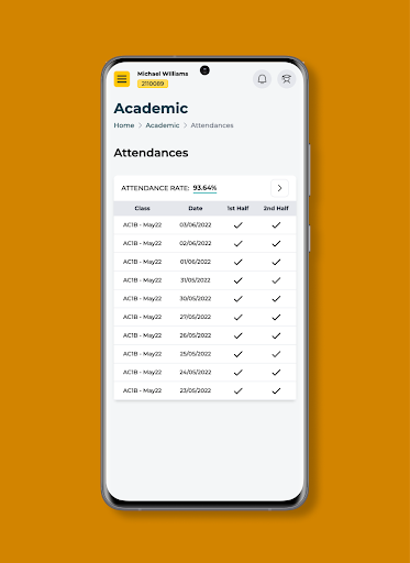 Android application MySEDA - SEDA College screenshort