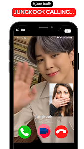 BTS JUNGKOOK CHAT VIDEOCALL