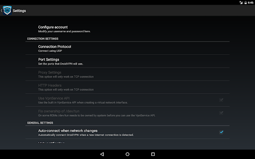 DroidVPN - Easy Android VPN  Screenshots 6