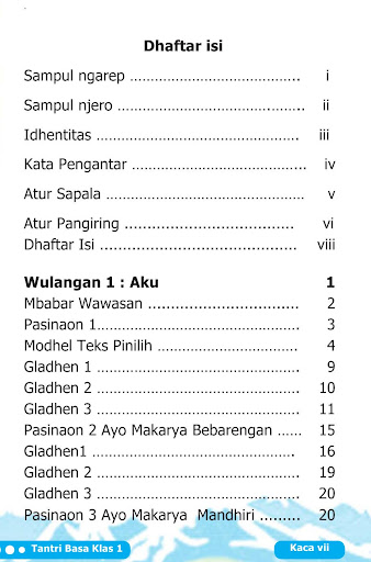 Bahasa Jawa Sastri Basa 1 K13 Screen 2