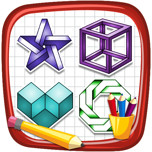 Learn How to Draw 3D Shapes  Icon