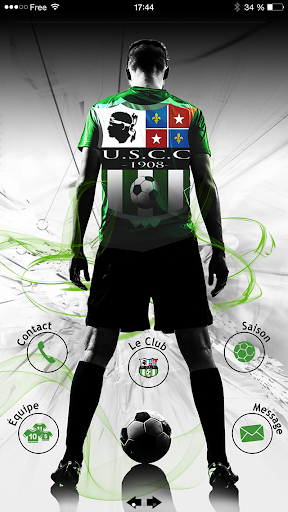 Android application USC Corte screenshort