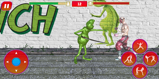 The Grinch Fighting Game