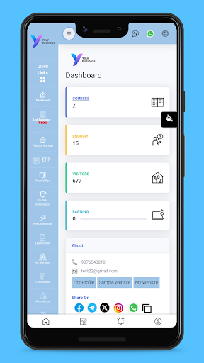 Educator App - digital class Screen 3