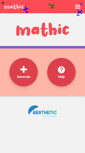Android application Mathic screenshort
