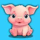 Tiny Pig Tycoon: Piggy Games icono