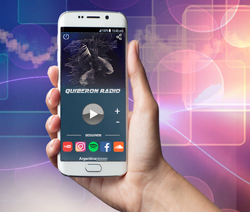 Android application Quiberon Radio screenshort